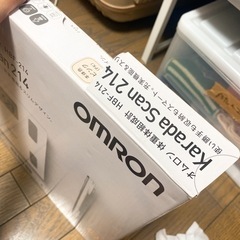体重計　OMRONの画像