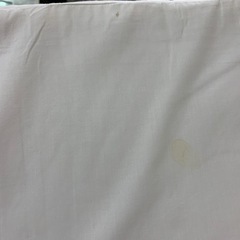 【ミニサイズ】 ベビー固綿敷布団 日本製 ホワイト  60×90×5cm 二つ折りタイプの画像