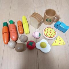 【決まりました】エド・インター　木製おままごとセット　食材付　キッチンの画像