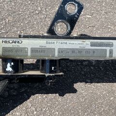 RECARO シートレール リクライニング RH 右側 レガシィ BL/BP　の画像