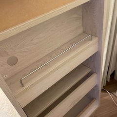  電話台 FAX台 IR-FX001 おしゃれ ファックス台 fax台   幅40cm FAX台  ファックス オシャレ 木目調 収納 の画像