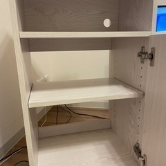  電話台 FAX台 IR-FX001 おしゃれ ファックス台 fax台   幅40cm FAX台  ファックス オシャレ 木目調 収納 の画像