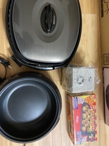【決まりました】ホットプレート等