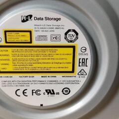 LG製 スーパーマルチDVDドライブ ベゼル黒 SATA接続の画像