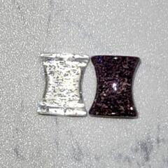 ダブルフレアボディピアス 2G 2個セット【中古】