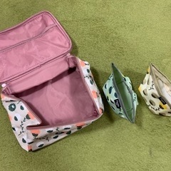 ［未使用］ポーチ　バニティ　小物入れ付きの画像