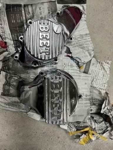 CBX BEET メッキ スターターカバー ポイントカバー