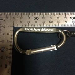 GOLDEN MEAN‼️ゴールデンミーン‼️カラビナ‼️スパイラルロープ‼️ダイワ‼️シマノ‼️釣具‼️中古‼️美品‼️3個セット‼️の画像