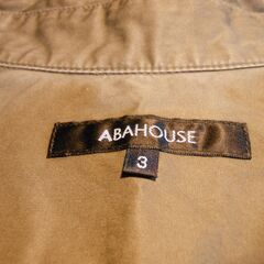 ミリタリー M65　長袖シャツ ワークシャツ カーキ ABAHOUSE ３の画像