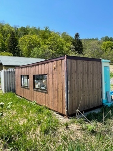 旭川発 スーパーハウス 7.2 事務所 仮設トイレ付き