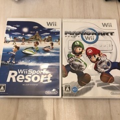 wiiセット ソフト6本の画像