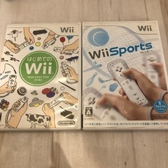 wiiセット ソフト6本の画像