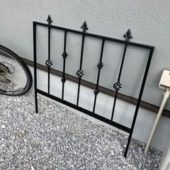 フェンス アイアンフェンス 屋外 庭 外構 ゲート 芝生 ガーデ...