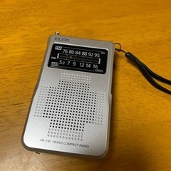 ラジオ　防災用にどうですか