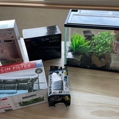 (取引中)水槽用品いろいろ