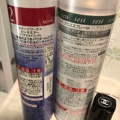 ヘアスプレー 2本セットで  どちらも未使用です。の画像