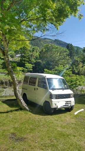 値下げしましたミニキャブ車検有り車中泊釣り仕様2インチリフト
