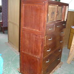 大正時代　◆箪笥　■アンティ-ク　レトロ　【保管　　倉庫】の画像