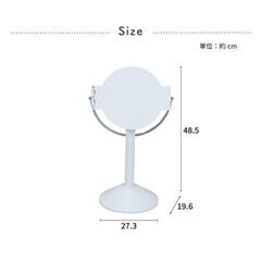 【新品未使用】スタンドミラー　5面鏡の画像