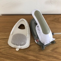 0円　小型　アイロン　スチーマーの画像