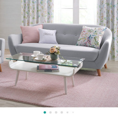 ★ニトリ2人用ワイドソファー★の画像