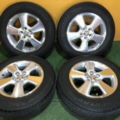 No.851　ダンロップ　エナセーブEC204　タイヤ 15インチ 195/65R15　トヨタ純正ホイール　15ｘ6JJ　5穴　PCD100　4本セット