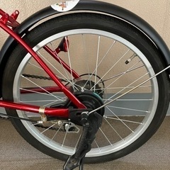 20インチ　折り畳み自転車の画像