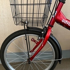 20インチ　折り畳み自転車の画像