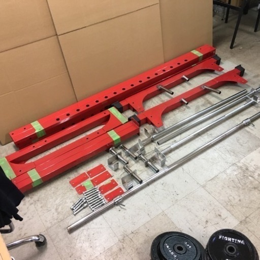 ベンチプレス 総115㎏重り パワーラック TRUST ROTEC トレーニングベンチ まとめ