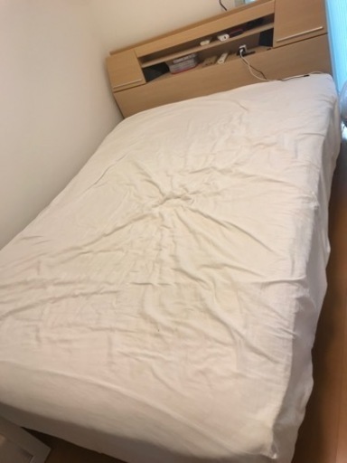 【値下げ相談可】ニトリ　ダブルベッド　すのこ