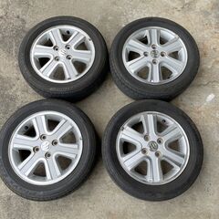 スズキ 純正14インチアルミホイール&夏タイヤ 4本セット 14×4.5J＋50