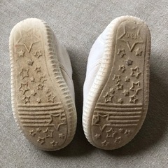 子供靴　13cm ホワイトの画像