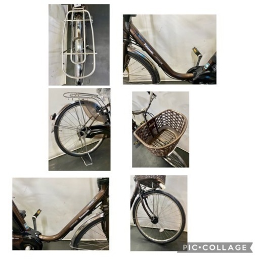 関東全域送料無料 保証付き 電動自転車 パナソニック ViViDX 26インチ 6.6ah パワフルアシスト