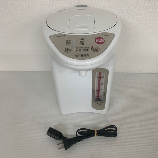 【TIGER】タイガー マイコン 電気ポット ポット 容量3L PDR-A300 2012年製