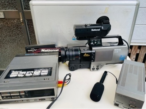 ジャンク品　ナショナルVZ-C75 VHS ビデオカメラ
