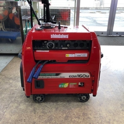 新ダイワ　エンジン発電機兼用溶接機EGW160M-I【10752476】