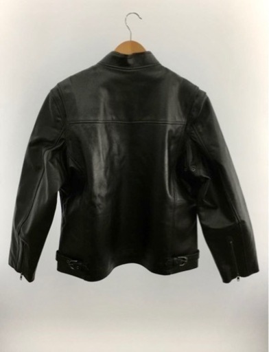 【美品】リューグーレザーズシングルライダースジャケットインナー付き　LL