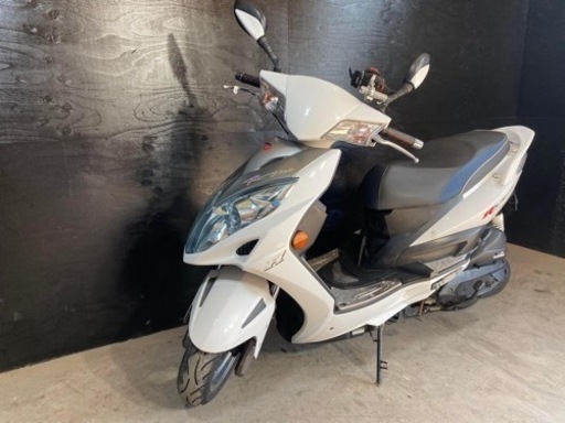 ★お支払総額7.8万円★ KYMCO キムコ レーシング150FI 社外マフラー！機関良好♪ 4スト、インジェクション♪ 通勤通学にオススメ♪ 関東圏内即日配送可能です！