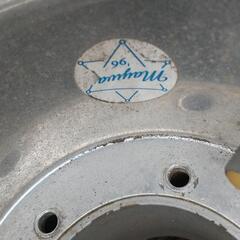 メイワアルミホイール +タイヤ付き中古品の画像