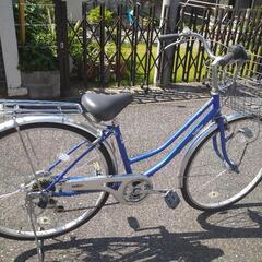 自転車27インチ6段ギア