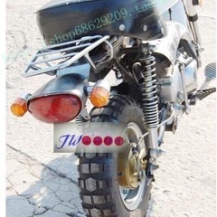 バイクミニ汎用ウィンカー オレンジレンズ 4個の画像