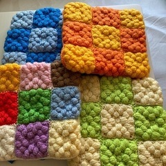 ハンドメイド　座布団