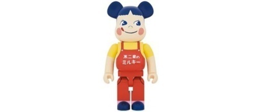【新品未開封】1000% BE@RBRICK 不二家ペコちゃん ホーロー看板