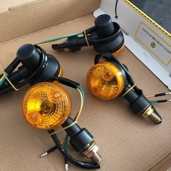 オートバイバイクミニGSウインカー4個　セットの画像