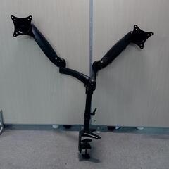 モニターアーム ブラック モニター ディスプレイ クランプ式 