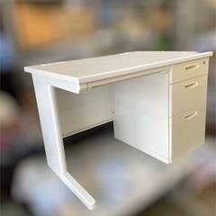 オフィスデスク 事務机 鍵付き 