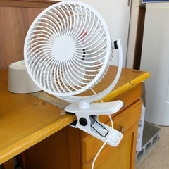 クリップ扇風機