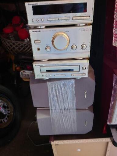 Panasonic CDコンポ ST-HD50.SE-HD50 通電確認済み!格安