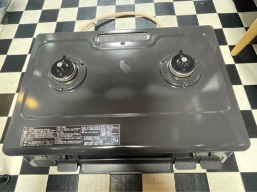 【リサイクルサービス八光　田上店　安心の3か月保証　配達・設置OK】パロマ Paloma IC-S87K -L [ガステーブル 都市ガス用 左強火タイプ]