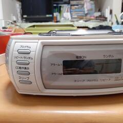 CDクロックラジオ